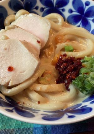 こどもも食べられる　ヘルシー坦々うどん-レシピのメイン写真