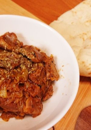 飯に肴に！☆白ネギと砂肝のスパイスカレー-レシピのメイン写真