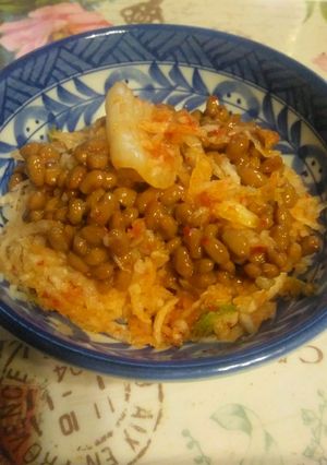 千切り大根のキムチ＆納豆和え-レシピのメイン写真