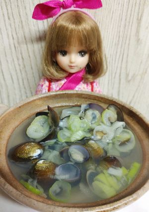 リカちゃん♡しじみ汁(お吸い物仕立て)-レシピのメイン写真