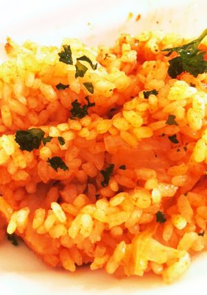 濃い野菜ジュース簡単チキンライス-レシピのメイン写真