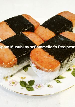 ハワイに想いを☆スパムむすび☆簡単-レシピのメイン写真