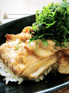 大葉たっぷり♪♪スタミナ味噌豚丼♪♪-レシピのメイン写真