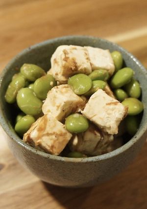 【おつまみ】枝豆クリームチーズおかか和え-レシピのメイン写真