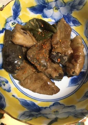 なすの豚バラ巻き　ねりごま風味-レシピのメイン写真
