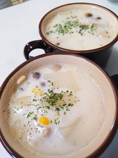 野菜たっぷりミルクスープ-レシピのメイン写真