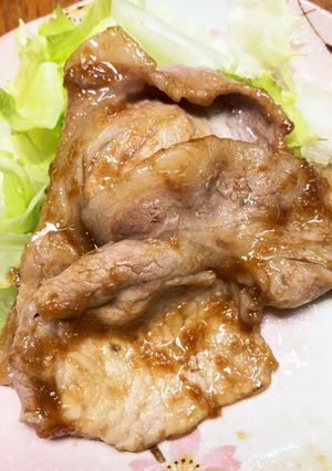 生姜焼き-レシピのメイン写真