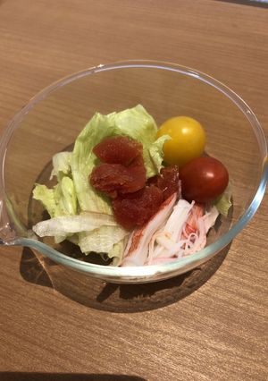 野菜ジュースで☆ひえひえサラダ-レシピのメイン写真