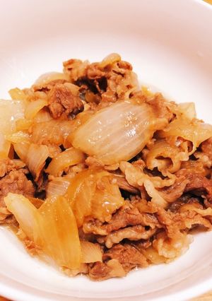 牛丼の具-レシピのメイン写真