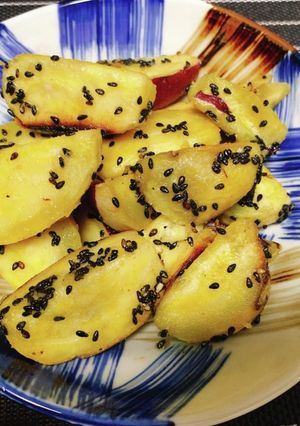 焼き芋リメイクで塩バターポテト-レシピのメイン写真