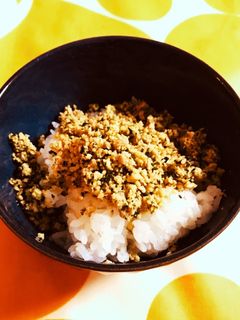 大葉と高野豆腐のそぼろ-レシピのメイン写真