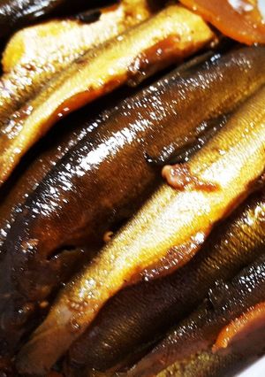 鮎の甘露煮-レシピのメイン写真