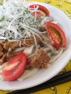 大絶賛♪なっとうサラダうどん-レシピのメイン写真