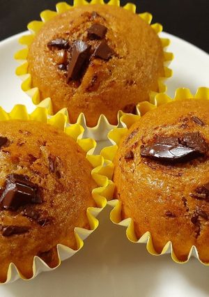 ほろ苦チョコマフィン【ビーガン】-レシピのメイン写真