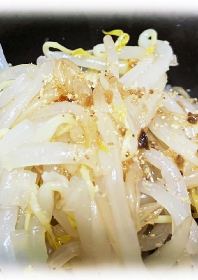 さっぱり！我が家のもやしの酢の物-レシピのメイン写真