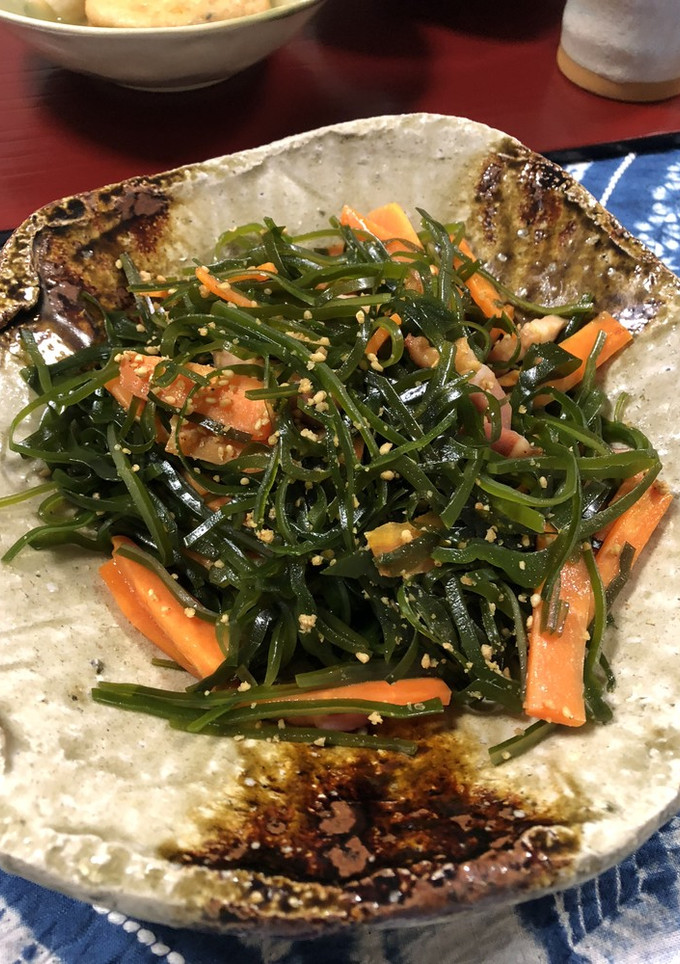 細切り昆布とにんじん炒め-レシピのメイン写真