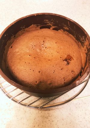 レンチンで４分半！ココアケーキ-レシピのメイン写真