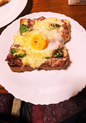 簡単オープンサンド-レシピのメイン写真