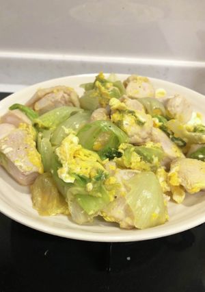 レタスとムネ肉の炒め物☆4.2-レシピのメイン写真