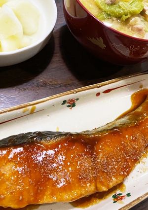 鮭の照り焼き-レシピのメイン写真