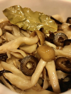 レンジで簡単☆きのことオリーブのマリネ-レシピのメイン写真