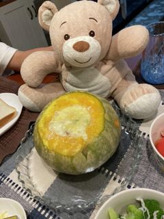 カボチャ丸ごとグラタン-レシピのメイン写真