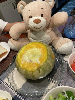 カボチャ丸ごとグラタン-レシピのメイン写真