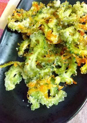 ゴーヤのかき揚げ風-レシピのメイン写真