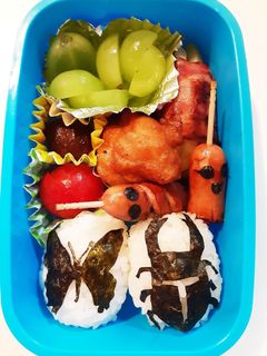 昆虫大好き弁当-レシピのメイン写真