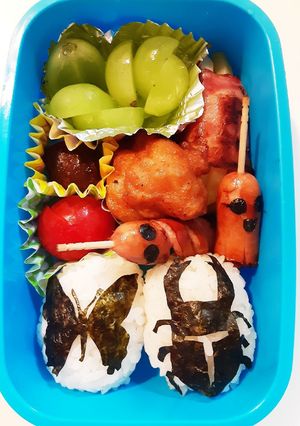 昆虫大好き弁当-レシピのメイン写真