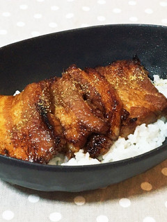 豚バラ肉の蒲焼き丼-レシピのメイン写真