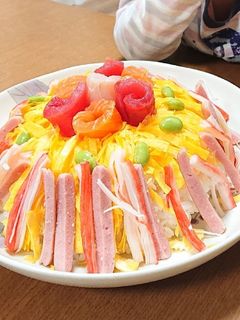 【分量メモ】ちらし寿司-レシピのメイン写真