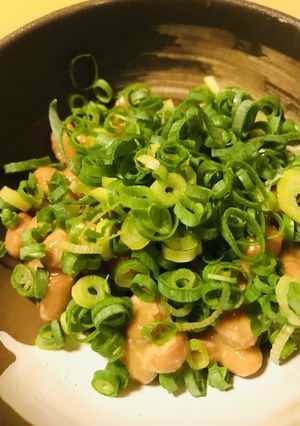 毎日の納豆●九条ねぎたっぷりと-レシピのメイン写真