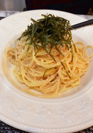 簡単たらこパスタ-レシピのメイン写真