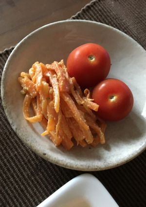にんじんのごまマヨ和え-レシピのメイン写真
