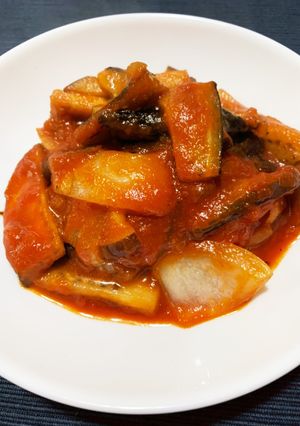 ナスのトマト煮-レシピのメイン写真