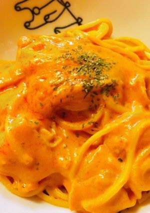 野菜ジュースで簡単パスタ-レシピのメイン写真