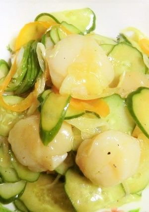 冷えた頃が食べごろほたて貝柱のオイル漬け-レシピのメイン写真