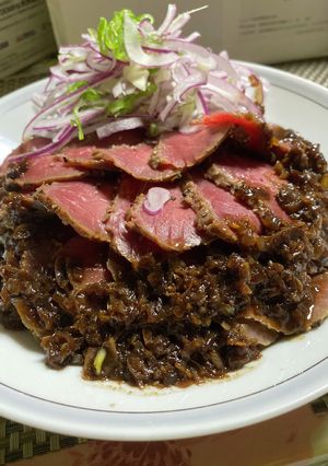 豪華 ローストビーフ丼-レシピのメイン写真