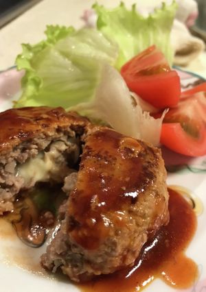 チーズインハンバーグ！！-レシピのメイン写真