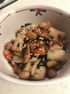 簡単!ちくわの五目煮!-レシピのメイン写真
