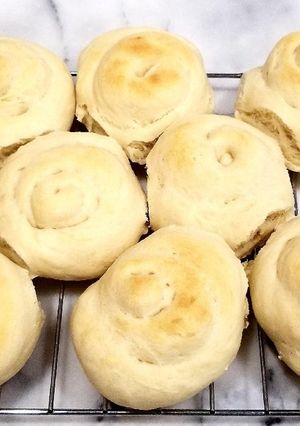 手ごねモチモチパン-レシピのメイン写真