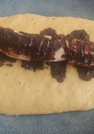 まるごとチョコバナナホットケーキ-レシピのメイン写真