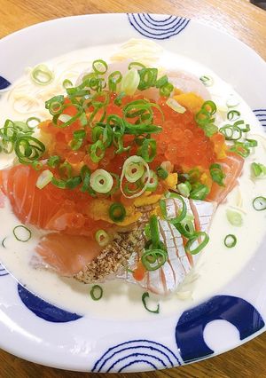ジョリーパスタの冷製クリームカッペリーニ-レシピのメイン写真