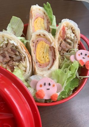 残った春巻きの皮でマキマキパン-レシピのメイン写真