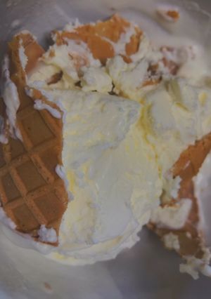 私のソフトクリームの食べ方-レシピのメイン写真