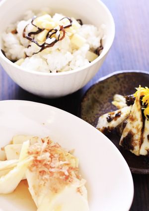 緑竹筍ざんまい♪(３種類)-レシピのメイン写真