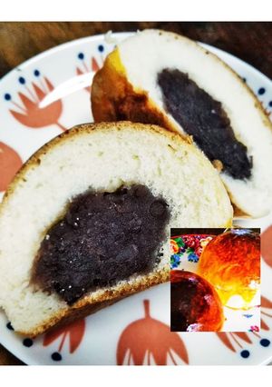 あんぱん （ホットケーキミックスで）-レシピのメイン写真