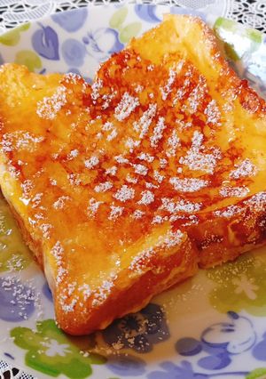 バニラアイスで簡単フレンチトースト♪-レシピのメイン写真