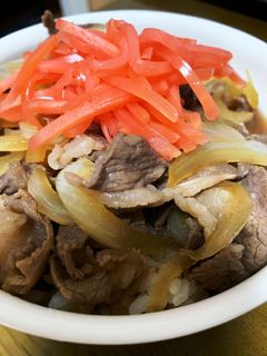 牛丼-レシピのメイン写真